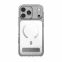 Zagg Santa Cruz Snap Metallic Hülle mit Ständer für iPhone 18 Pro Max / 17 Pro Max, Silber