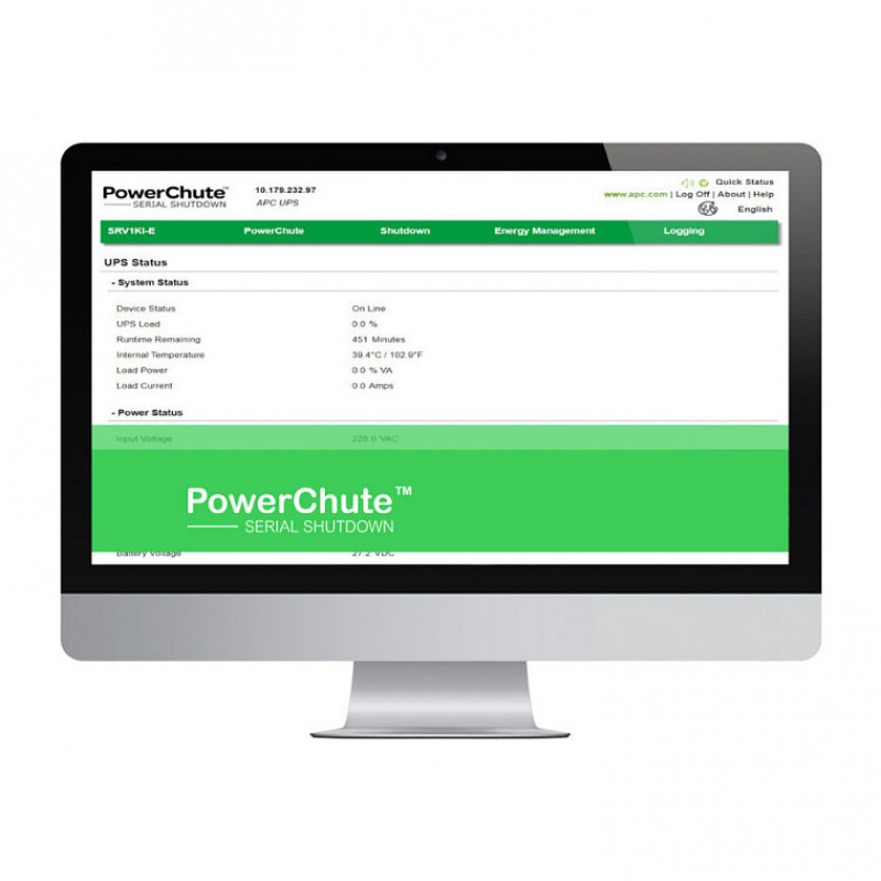 APC Smart-UPS SRT Li-Ion 1000VA RM 230V