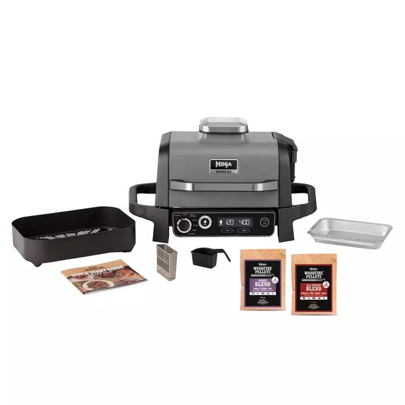 SharkNinja Ninja Woodfire OG701DE - Grill & Räucherofen