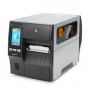 Zebra ZT411 Thermodirekt-Transfer-Etikettendrucker, 4 inch, 203 dpi, Seriell, USB, 10/100 Ethernet, Bluetooth 4.2/MFi, USB Host, Wi-Fi 802.11ac, EU/UK Kabel