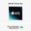 Apple MacBook Air 15 inch M5 10-Core CPU 10-Core GPU 24GB RAM 2TB SSD – Silber, deutsche Tastatur mit Touch ID, 35W Dual USB-C Netzteil (CTO)