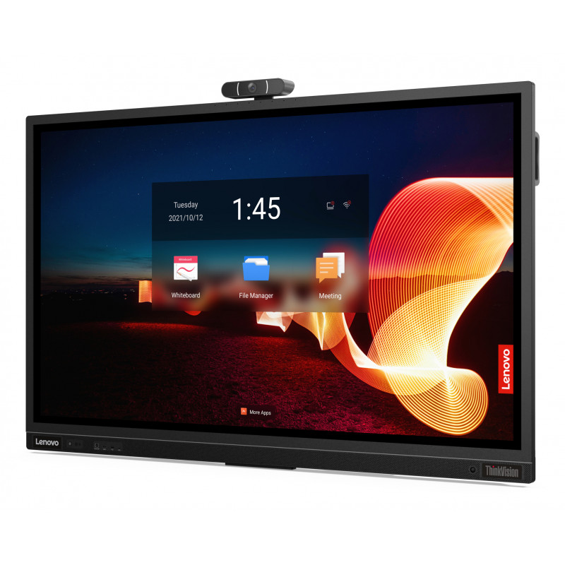 Lenovo ThinkVision T65 65 inch interaktives 4K-Touch-Display, LCD mit LED-Hintergrundbeleuchtung, Multitouch