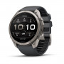 Garmin Fenix 9 Pro – 51mm Titan mit Graphit/Schwarzem Silikonarmband Smartwatch