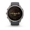 Garmin Fenix 9 Pro – 51mm Titan mit Graphit/Schwarzem Silikonarmband Smartwatch