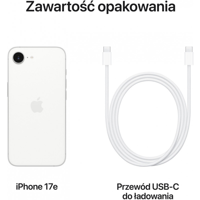 Smartphone Apple iPhone 17e 5G 8/512GB Weiß (MHU04)