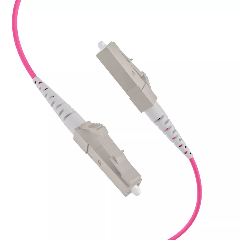 EFB Glasfaser-Hauptkabel OM4, 4 Fasern, LC-LC, 130 m, LSZH