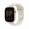 Apple Watch Series 12 GPS 46 mm Aluminiumgehäuse Light Gold mit Sportarmband Sand – S/M