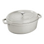 Zwilling Staub La Cocotte Ovale Guss-Kasserolle, 4,2 L (40501-415-0)