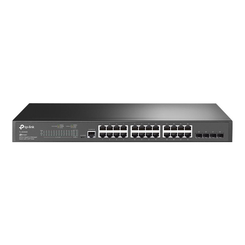 TP-Link Omada SG3428 (JetStream) 24-Port Gigabit Switch, 4x SFP, V2.4