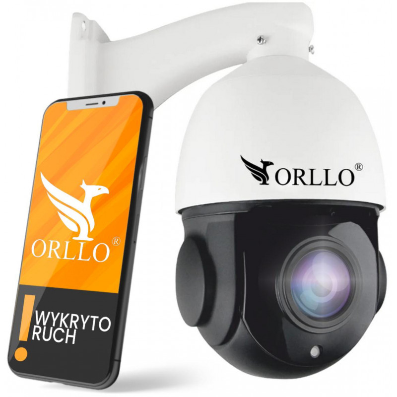 IP-Kamera Orllo R2 PRO+ Außenkamera drehbar POE Zoom x 22