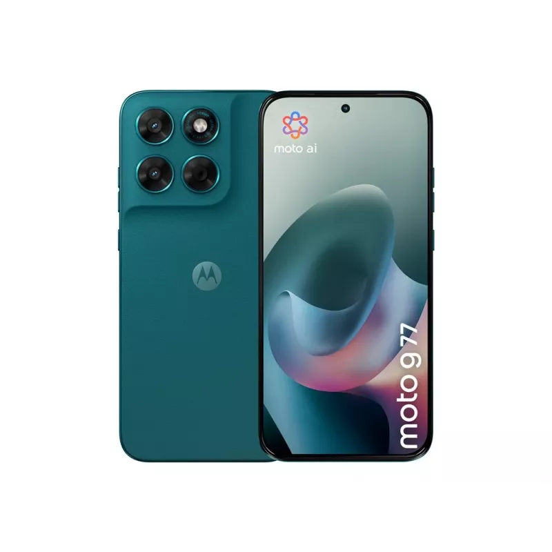 Motorola G77 8GB/128GB Smartphone, 6,78 inch pOLED, 5200 mAh, IP64, Dual-SIM, Pantone Shaded Spruce (XT2621-2)