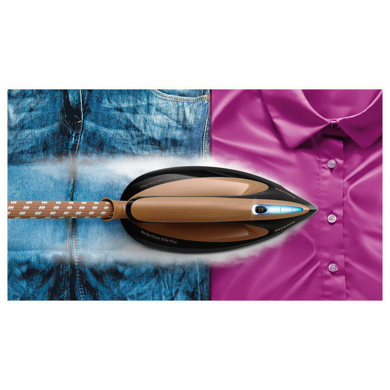 Philips PerfectCare Elite Plus GC9682/80 (Schwarz/Bronze) Dampfbügelstation
