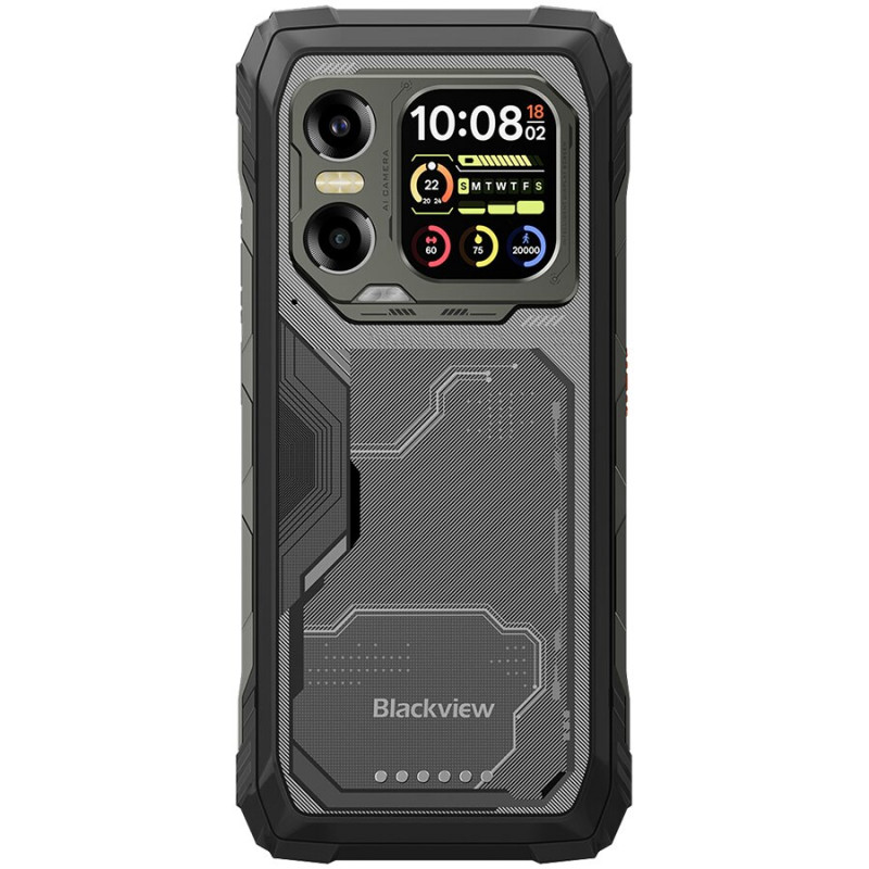 Blackview XPLORE 1X Outdoor-5G-Smartphone 12GB/256GB, 6,78 inch FHD+ 120Hz + 2,01 inch Rückdisplay, 10000 mAh, 108MP, Android 15, Schwarz