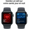 Apple Watch SE (GPS) 40 mm, Aluminiumgehäuse Mitternacht mit Sportarmband Mitternacht – S/M