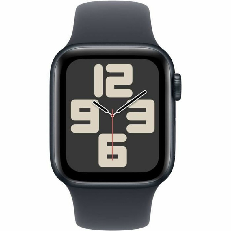Apple Watch SE (GPS) 40 mm, Aluminiumgehäuse Mitternacht mit Sportarmband Mitternacht – S/M