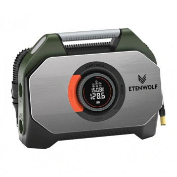 Etenwolf S7 tragbarer Auto-Luftkompressor (Reifenfüller), 11,03 bar, 38400 mAh