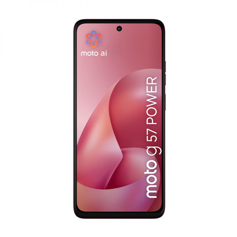 Motorola moto g57 power 5G Smartphone 12GB/256GB, 6,72 inch, 7000 mAh, Dual-SIM, Android 16, Pink