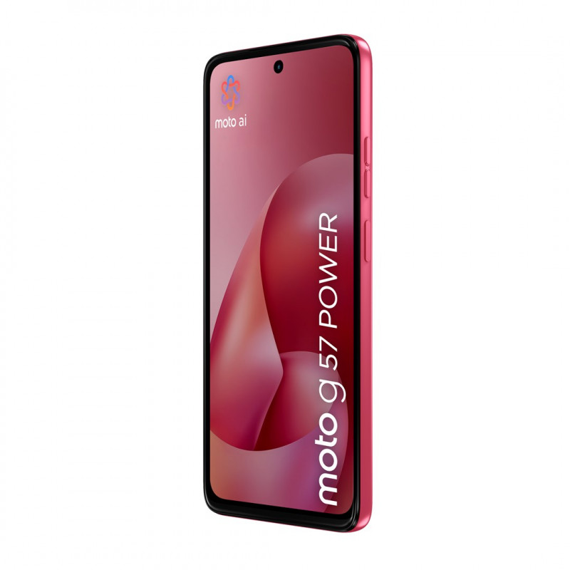 Motorola moto g57 power 5G Smartphone 12GB/256GB, 6,72 inch, 7000 mAh, Dual-SIM, Android 16, Pink