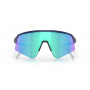 Oakley Sutro Lite Sweep Fahrrad-Sonnenbrille, Mattschwarz / Prizm Saphir