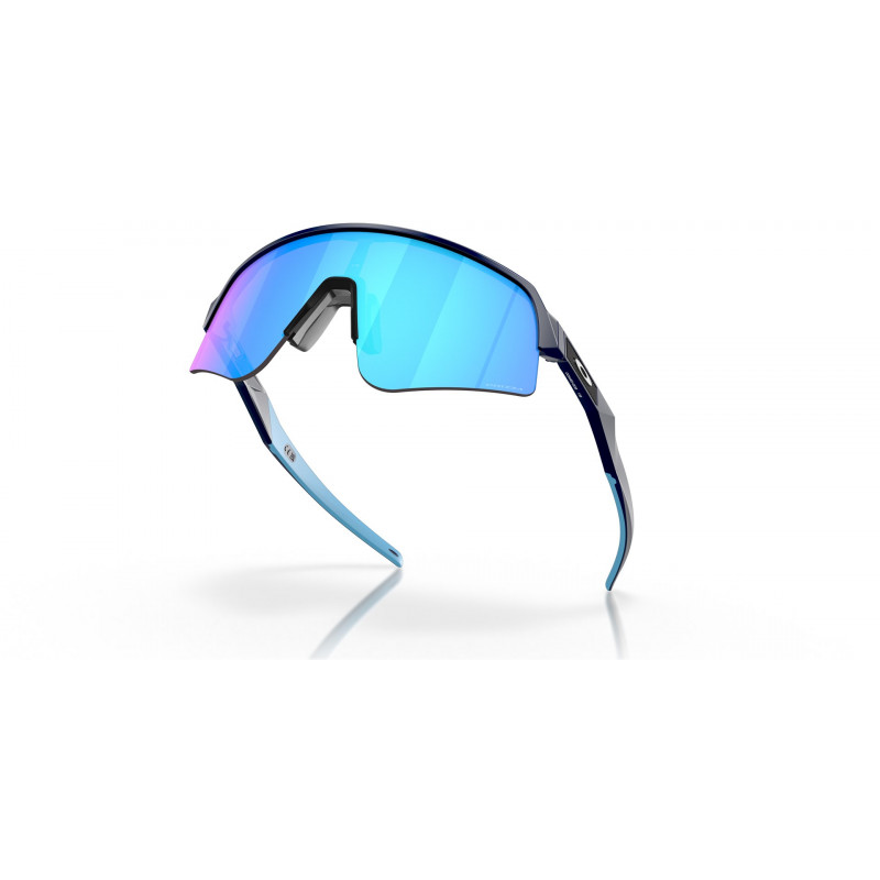Oakley Sutro Lite Sweep Fahrrad-Sonnenbrille, Mattschwarz / Prizm Saphir
