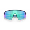 Oakley Sutro Lite Sweep Fahrrad-Sonnenbrille, Mattschwarz / Prizm Saphir