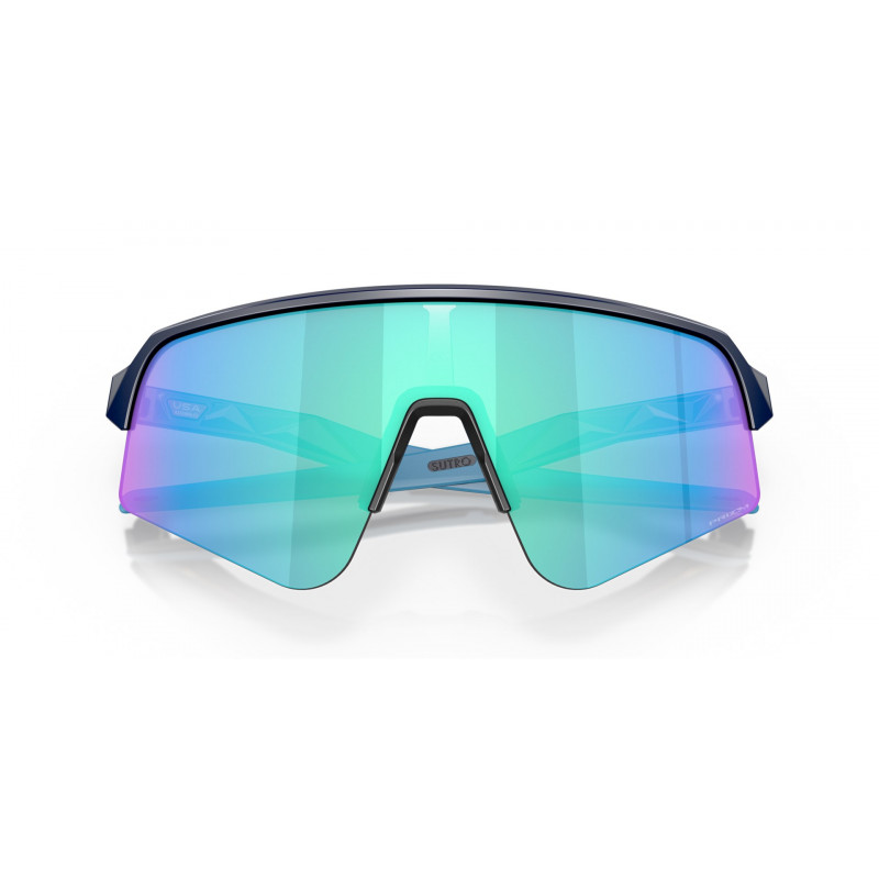 Oakley Sutro Lite Sweep Fahrrad-Sonnenbrille, Mattschwarz / Prizm Saphir