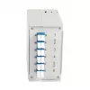 EFB Elektronik Hutschienenbox OS2 G652D, 12x LC Pigtail, 6x LC-Duplex-Kupplung (BHS70921.12)
