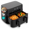 Medion Life P25 XXL Flex M MD 100057 Heißluftfritteuse, Schwarz (50079785)