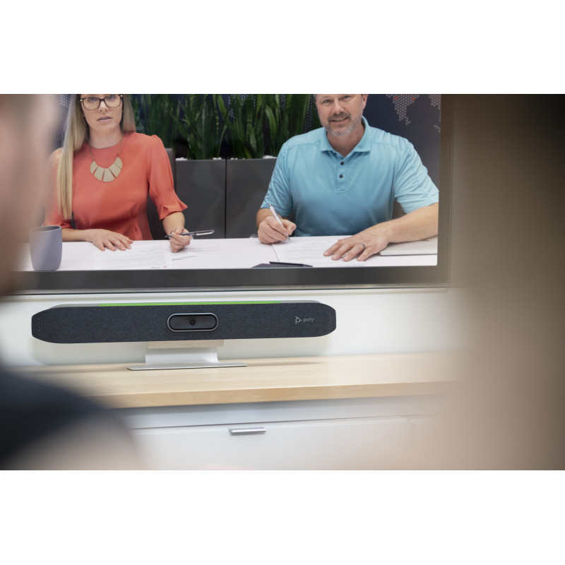 Poly Studio X50 All-in-One-Videoleiste, EMEA-INTL Englische Lokalisierung, Euro-Stecker (83Z44AA#ABB)