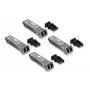 TRENDnet TEG-MGBSX/4 - SFP (Mini-GBIC) Transceiver-Modul - LC Multimode - bis zu 550 m - 850 nm - TAA-konform (4er-Pack)