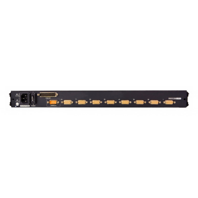 ATEN CL5708M 8-Port 17 inch LCD KVMP-Switch, Nordic