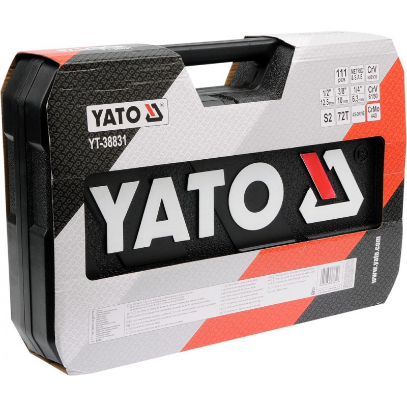 Yato YT-38831 Mechaniker-Werkzeugset 111 Werkzeuge
