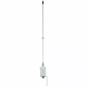Albrecht Marine Masttop 3200 VHF-Seefunkantenne, ca. 1 m, inkl. Halterung, 18 m Kabel, Weiß (64130)
