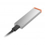Lenovo PS8S 2TB tragbare externe SSD, USB 3.2 Gen 2, USB-C, Cool Gray (4XB1T88413)