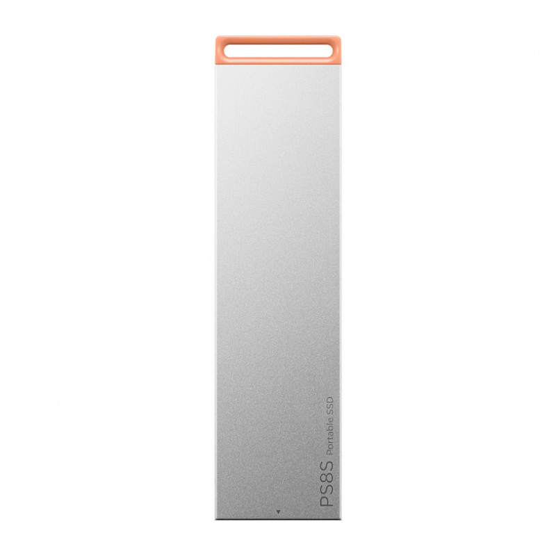 Lenovo PS8S 2TB tragbare externe SSD, USB 3.2 Gen 2, USB-C, Cool Gray (4XB1T88413)