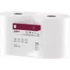 satino by wepa HiLine Reinigungsrolle, 2-lagig, Hochweiß, 525 m, 100% Recycling, Blatt 230 x 350 mm, 2er-Pack (315770)