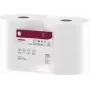 satino by wepa HiLine Reinigungsrolle, 2-lagig, Hochweiß, 525 m, 100% Recycling, Blatt 230 x 350 mm, 2er-Pack (315770)