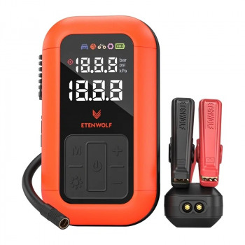 Etenwolf X6 Pro Auto-Luftkompressor, 11,03 bar, 8000 mAh Reifenfüllgerät