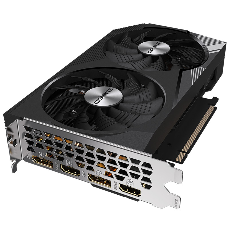 Gigabyte GeForce RTX 3060 WINDFORCE OC 12G Grafikkarte - 12GB GDDR6, 192-bit, PCIe 4.0 x16, 2x HDMI, 2x DisplayPort (GV-N3060WF2OC-12GD)
