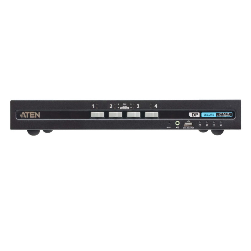 ATEN CS1184DP4C-AT-G 4-Port USB 4K DisplayPort KVM-Switch