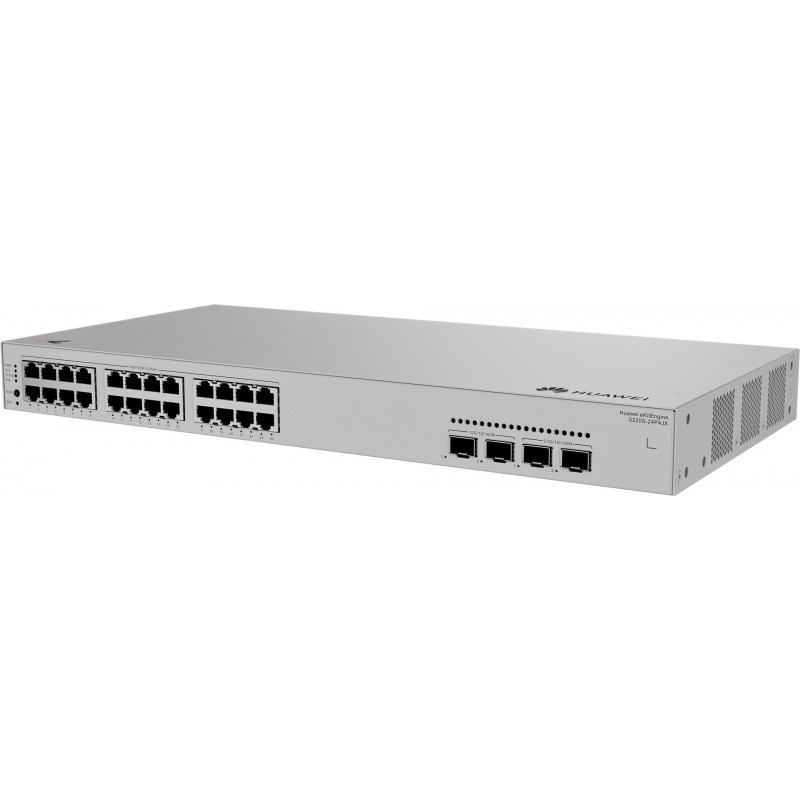 Huawei S220S-24P4JX Gigabit PoE Switch 2x 2.5G SFP 2x SFP+, 400 W