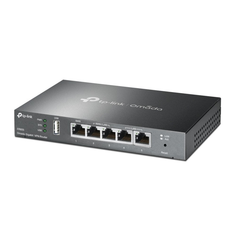 TP-Link ER605 (TL-R605) Gigabit-VPN-Router, Schwarz