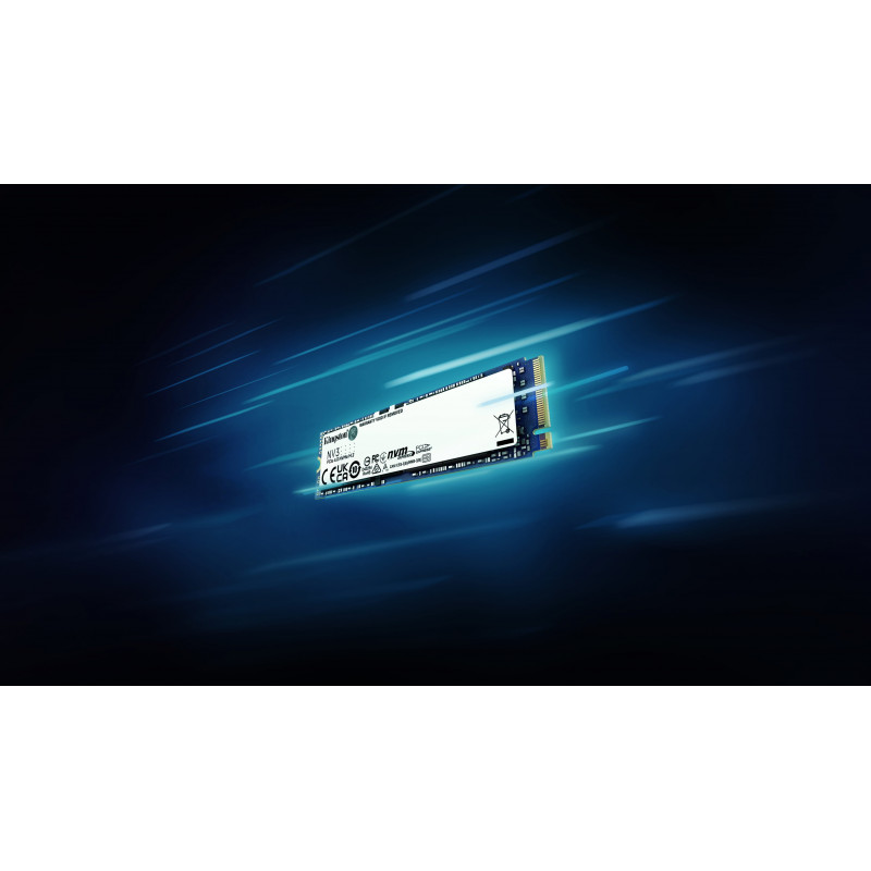 Kingston NV3 500GB M.2 2280 PCIe 4.0 x4 NVMe Interne SSD (SNV3S/500GBK)