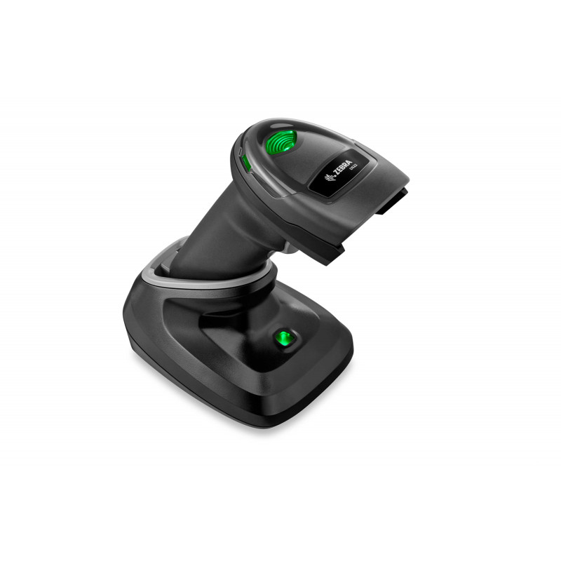 Zebra DS2278-SR Barcode-Scanner USB-Kit mit Präsentations-Cradle und geschirmtem USB-Kabel, Schwarz (DS2278-SR7U2100PRW)