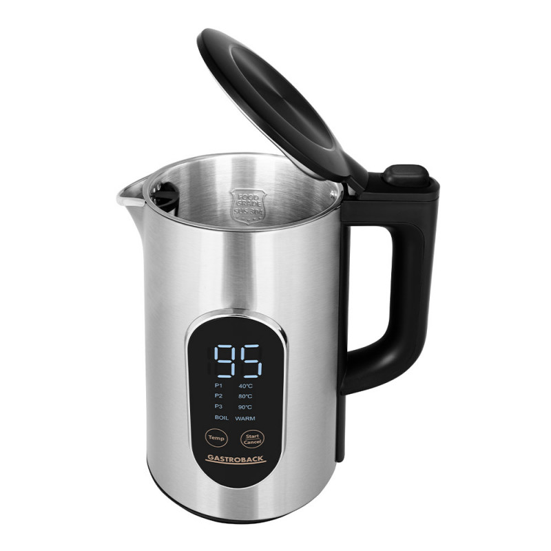 Gastroback Cool Touch Express Digital Elektrischer Wasserkocher, 3000 W (42446)