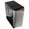 SilverStone Seta A1 Mid Tower, Tempered Glass - schwarz/silber