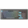 Ducky Cushion 98 Gaming-Tastatur, 96%, US-Layout (ANSI), Shush Green Switches - Nickel (DKCUS2598-DDUSPHCC3H1)