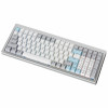 Ducky Cushion 98 Gaming-Tastatur, 96%, US-Layout (ANSI), Shush Red Switches - Silber (DKCUS2598-DSUSPHCC4S1)