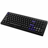 Ducky Cushion 98 Gaming-Tastatur, 96%, US-Layout (ANSI), Shush Green Switches – Mattschwarz