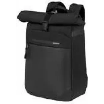 Samsonite Moderny 15,6-Zoll Rolltop-Rucksack, Schwarz